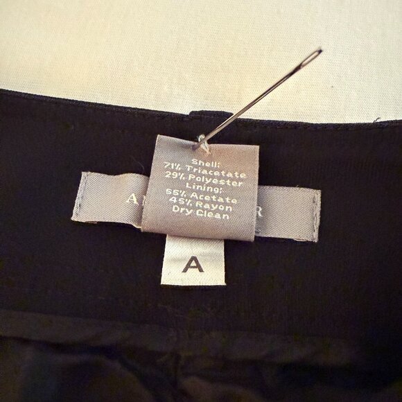 Ann Taylor Black Audrey Pants / Size 10 / Classic/Timeless - Picture 8 of 8